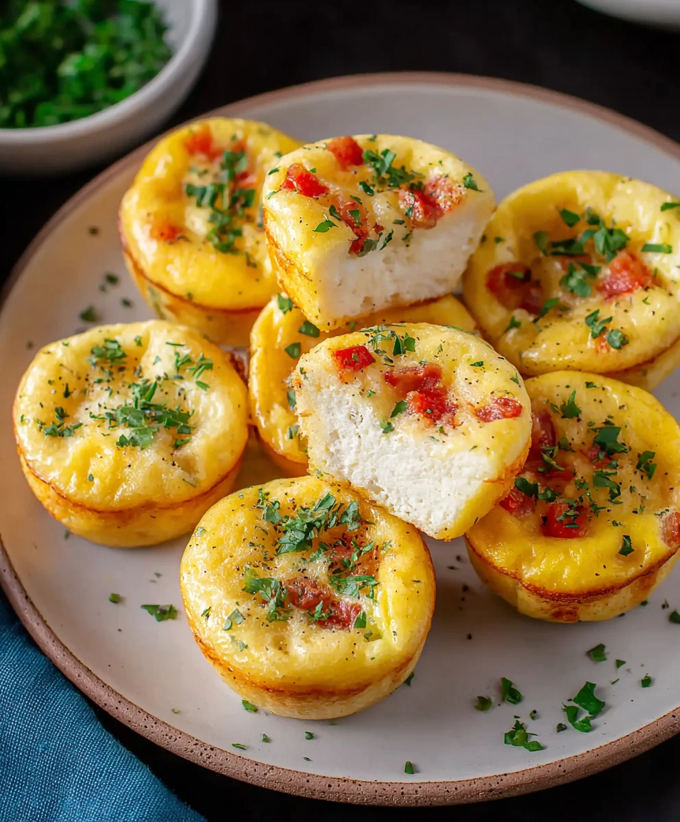 Creamy Cottage Cheese Egg Bites- Easy & Delicious