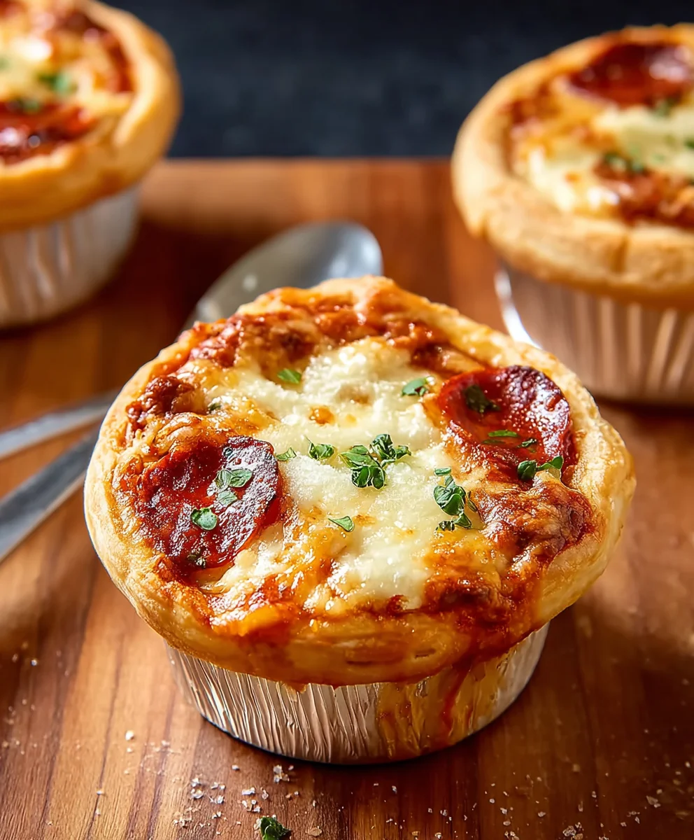 Mini Pizza Pot Pies - Easy Family Favorite