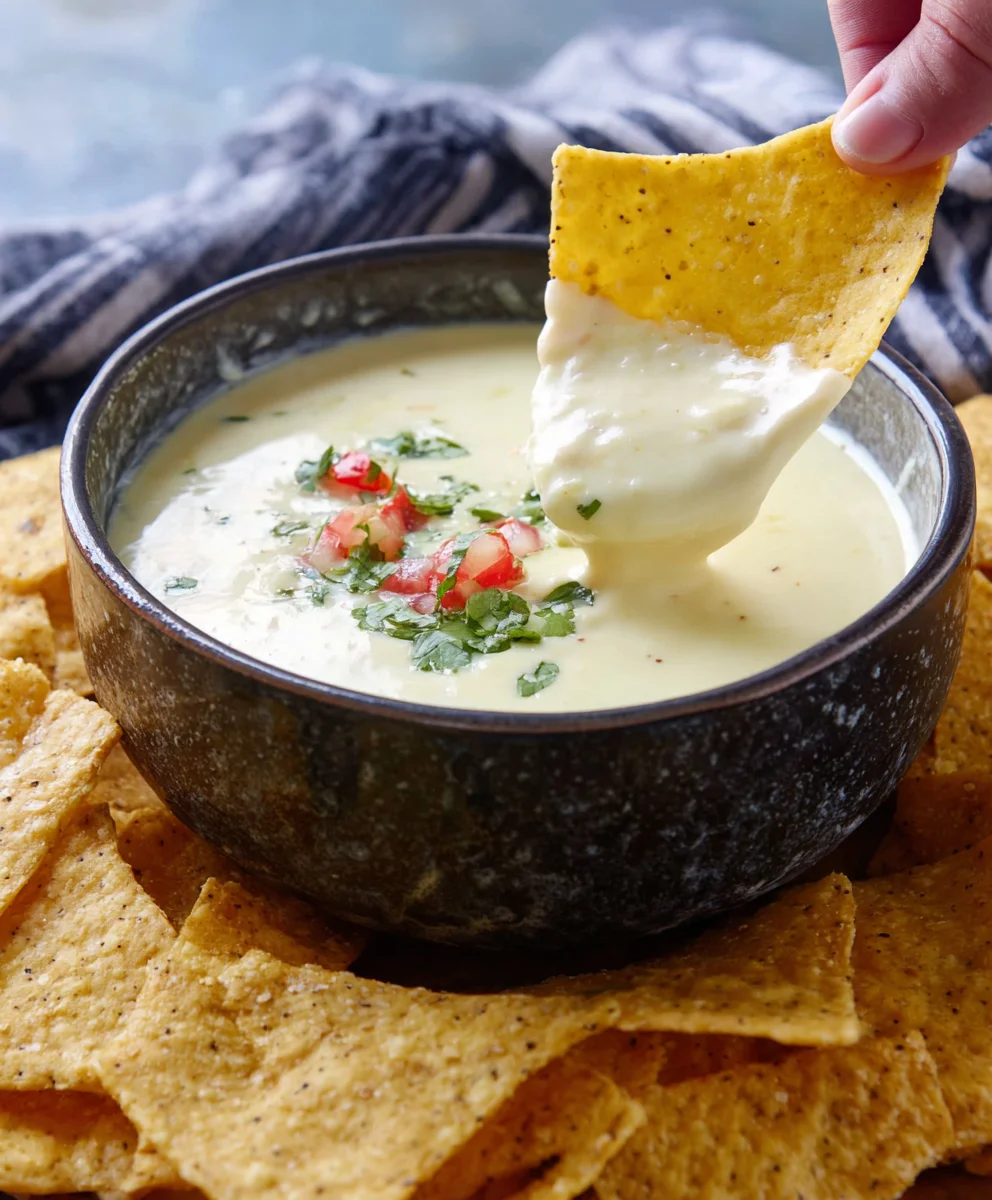 Easy Queso Blanco Cheese Dip Recipe-Creamy & Delicious