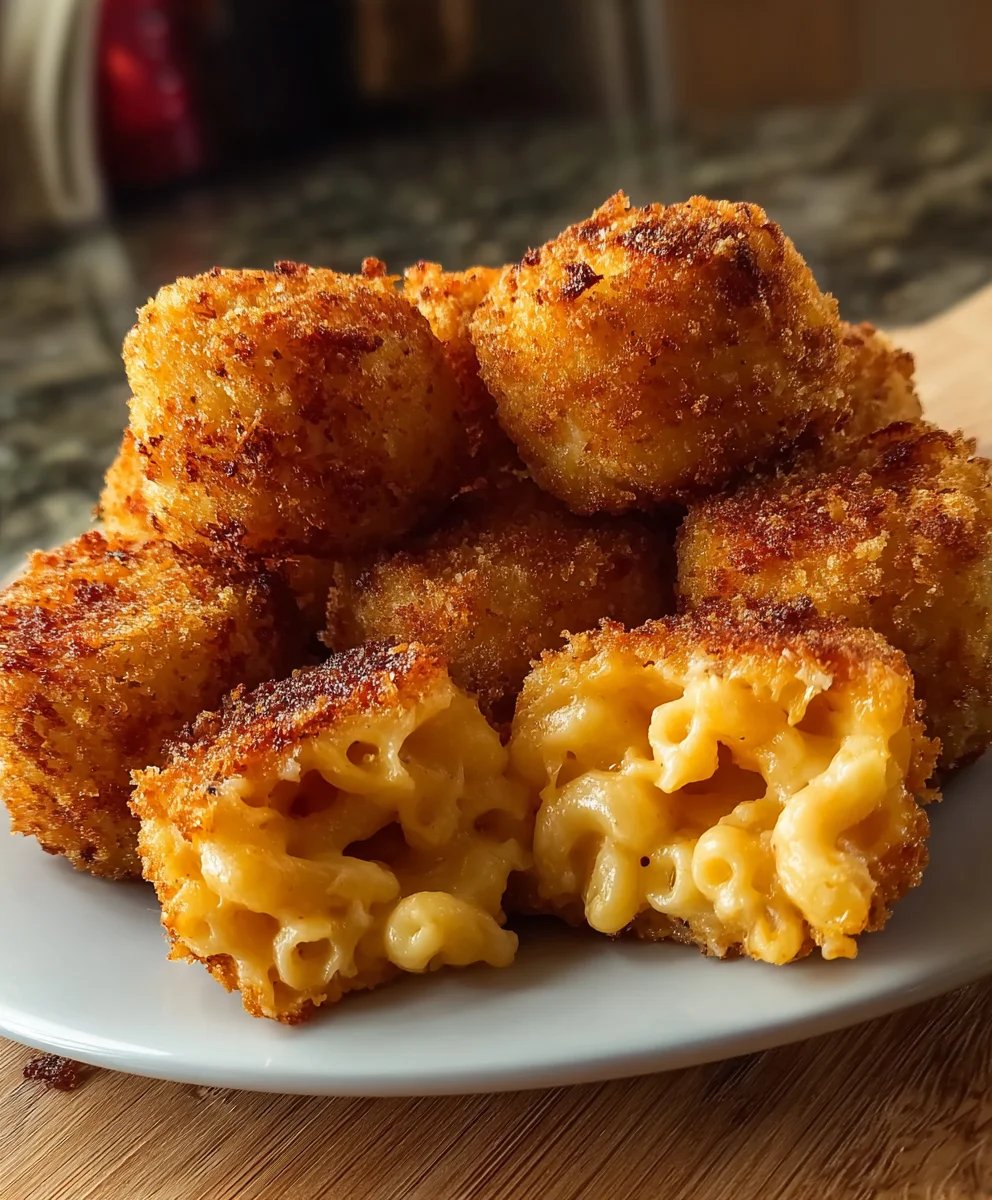 Crispy Fried Mac and Cheese Bites-Easy Recipe