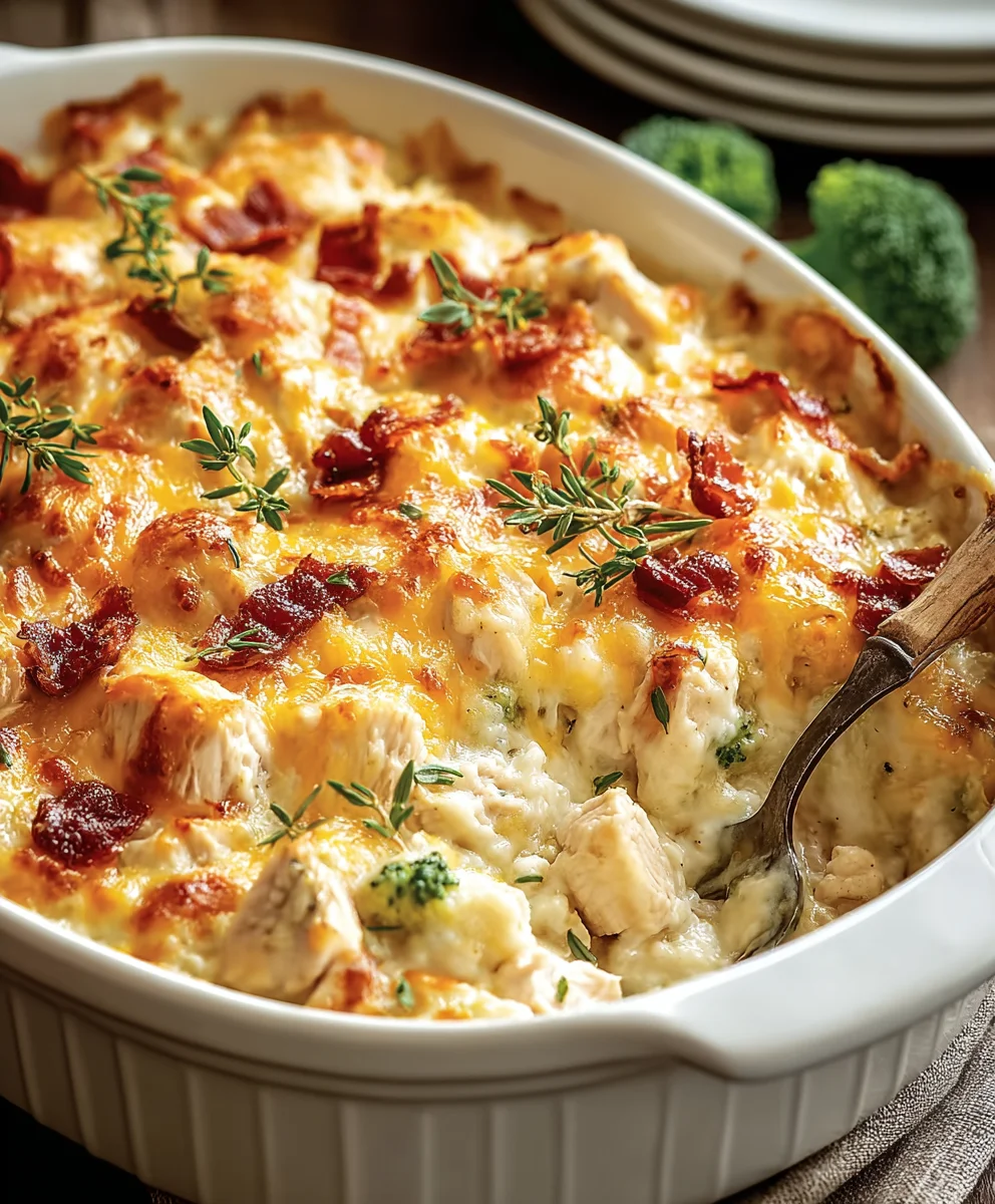 Easy Low-Carb Chicken Casserole Recipe