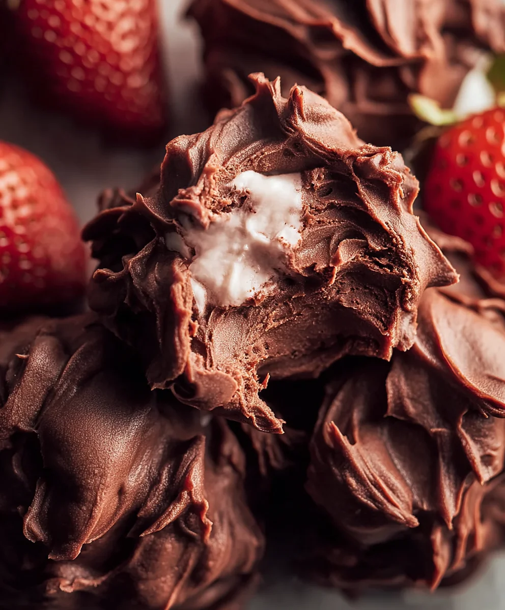 Easy Frozen Chocolate Yogurt Clusters Recipe