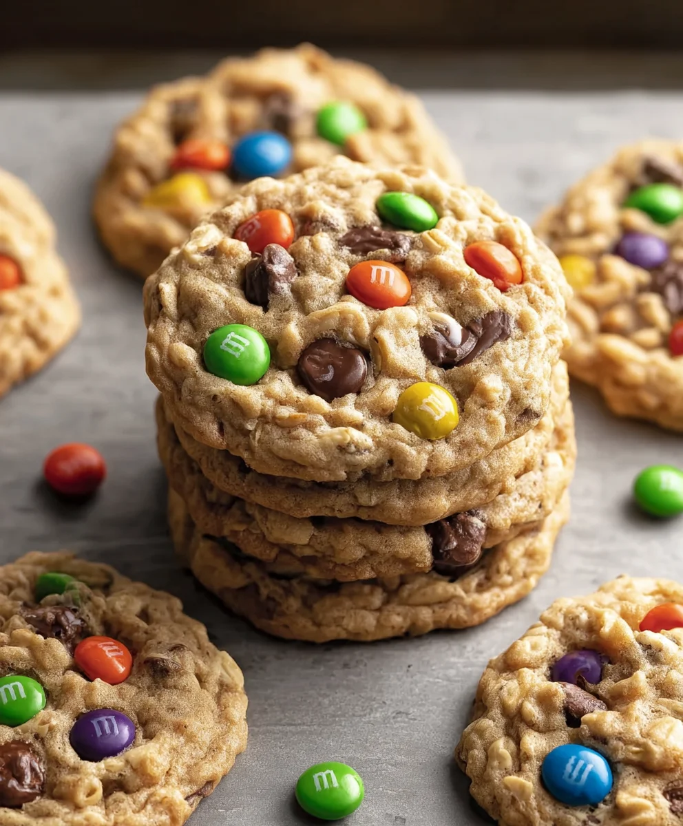 Monster Cookies Recipe- Chewy Delicious Fun