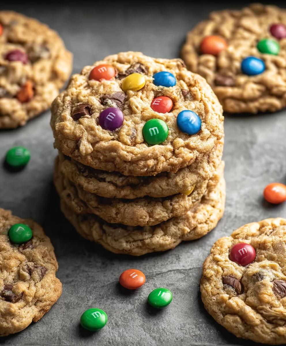 Monster Cookies Recipe- Chewy Delicious Fun