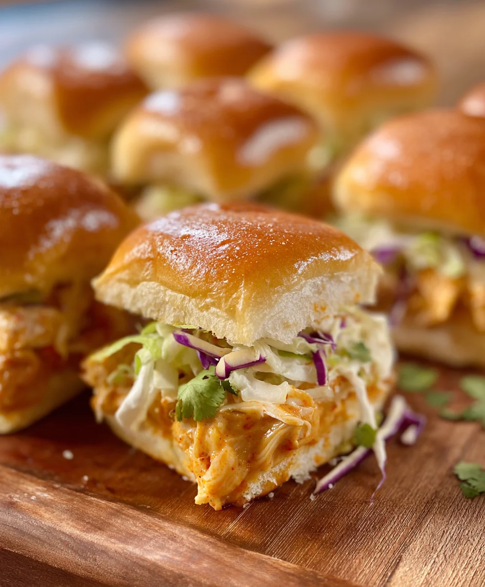 Bang Bang Chicken Sliders - Quick Easy & Flavorful
