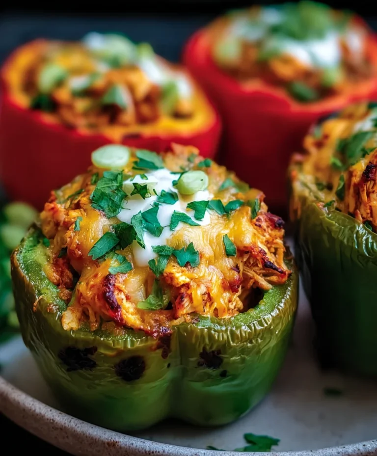 Easy Chicken Stuffed Peppers Recipe