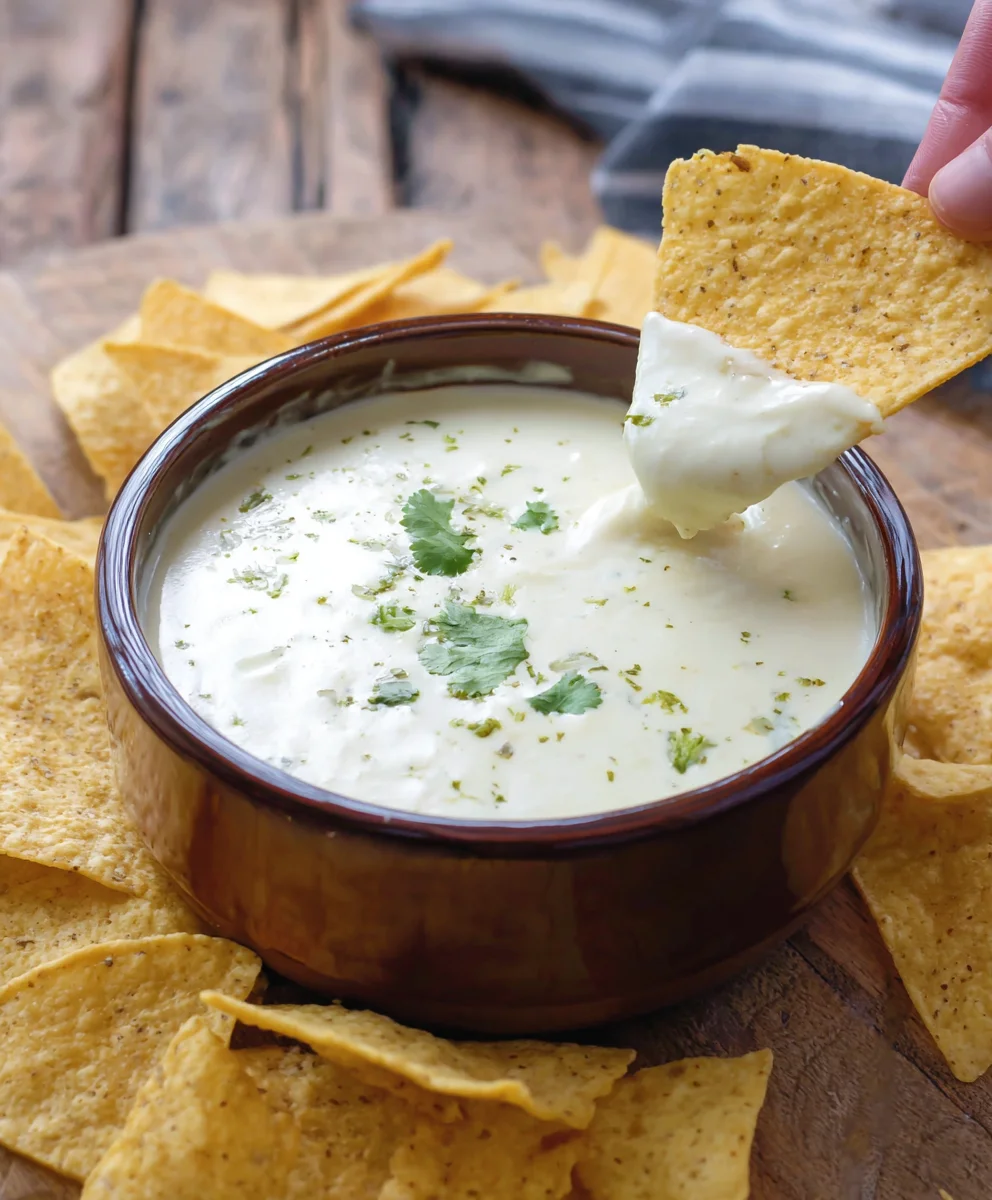 Easy Queso Blanco Cheese Dip Recipe-Creamy & Delicious