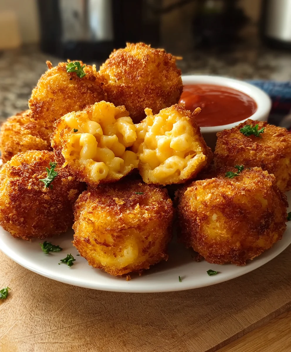 Crispy Fried Mac and Cheese Bites-Easy Recipe