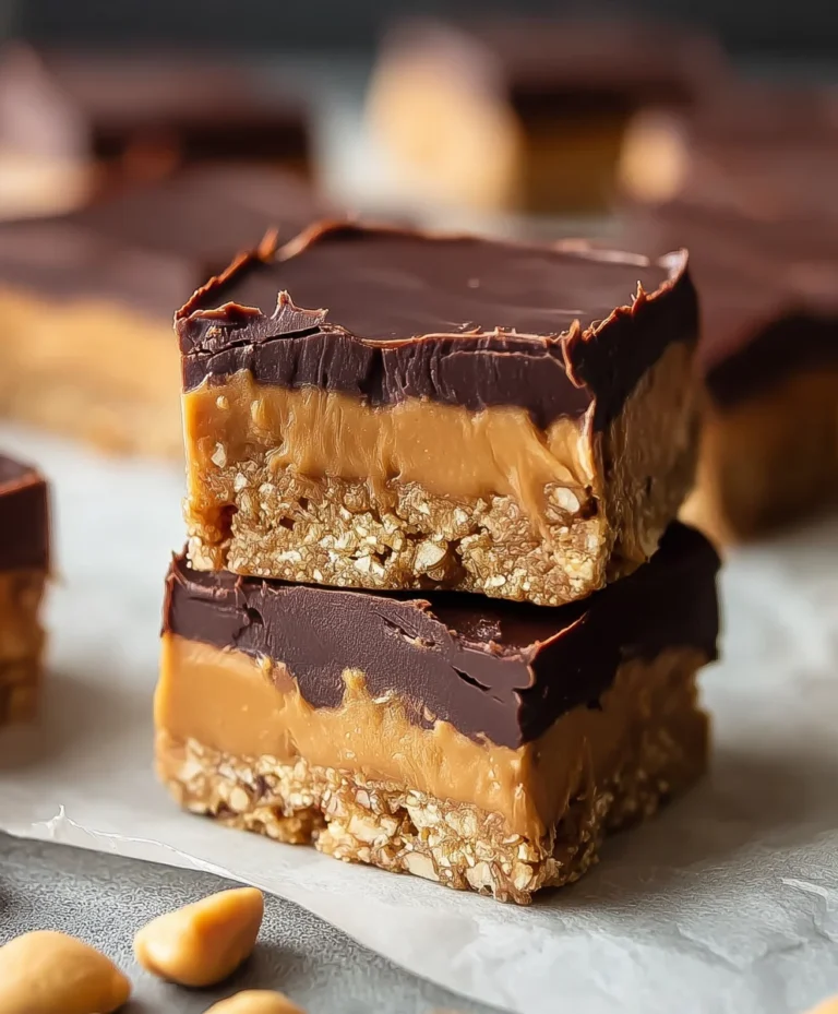 Decadent Chocolate Peanut Butter Bars-Easy Recipe