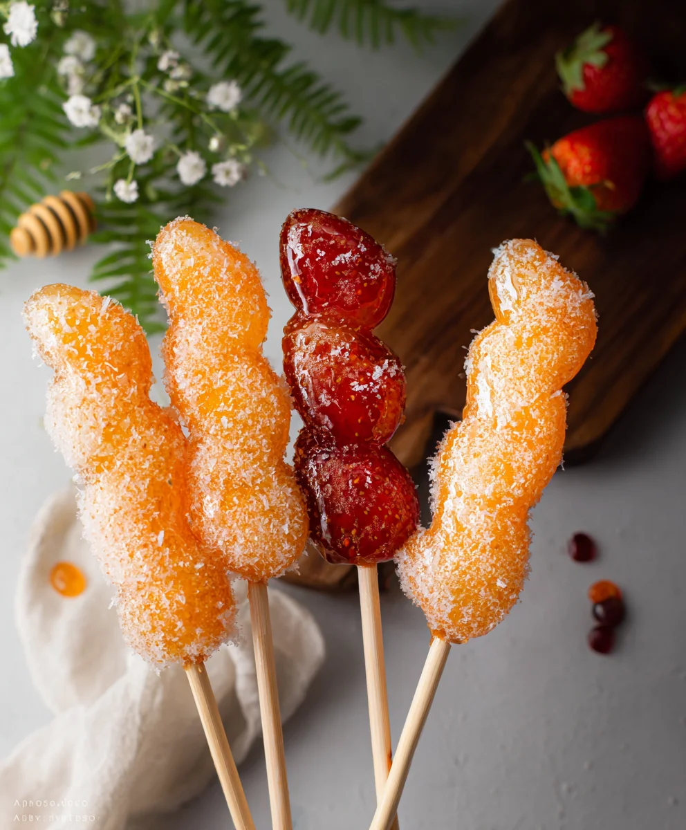 Easy Tanghulu Recipe - Perfect Candied Fruit Skewers