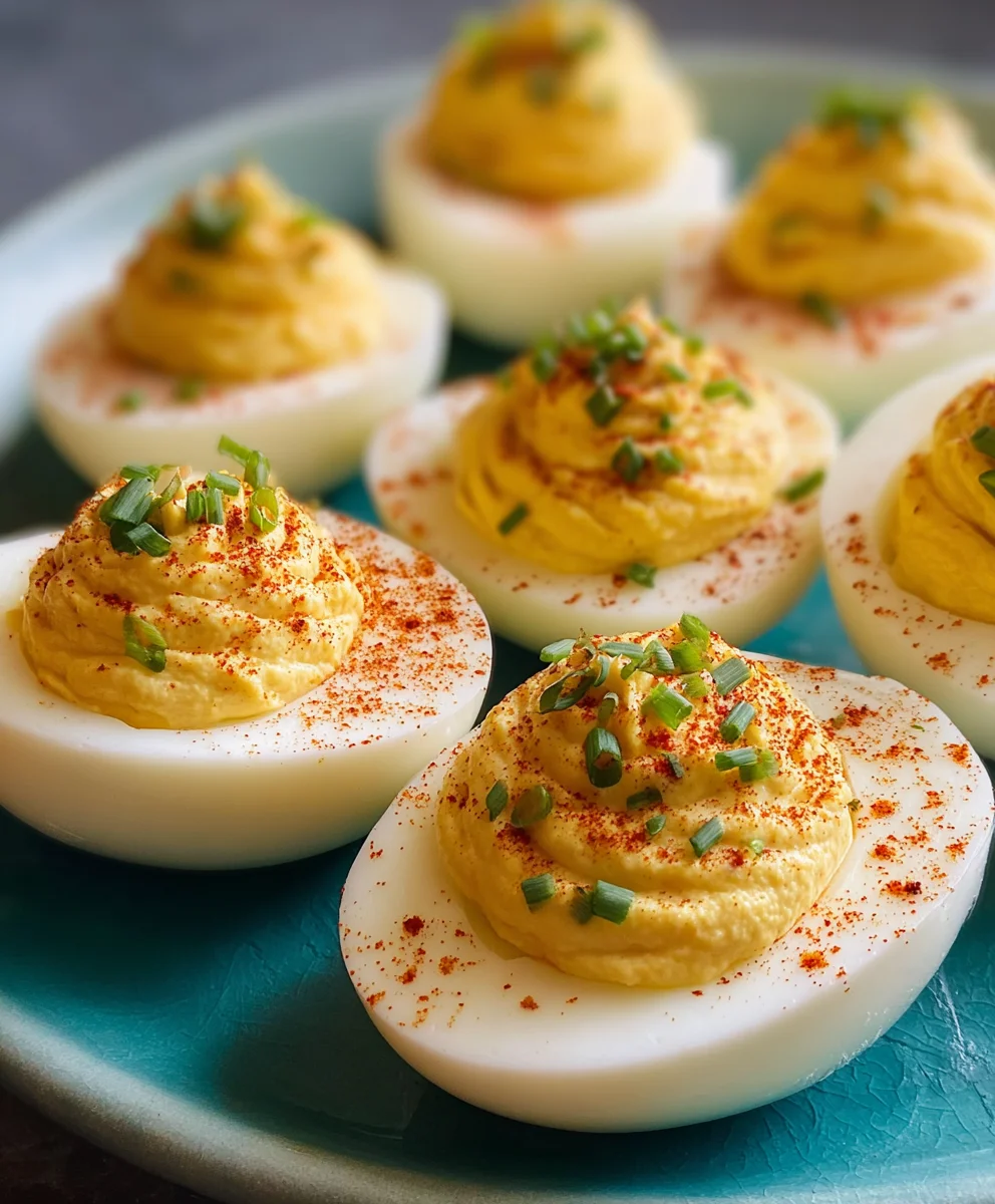 Easy Deviled Eggs Recipe - Classic Party Appetizer