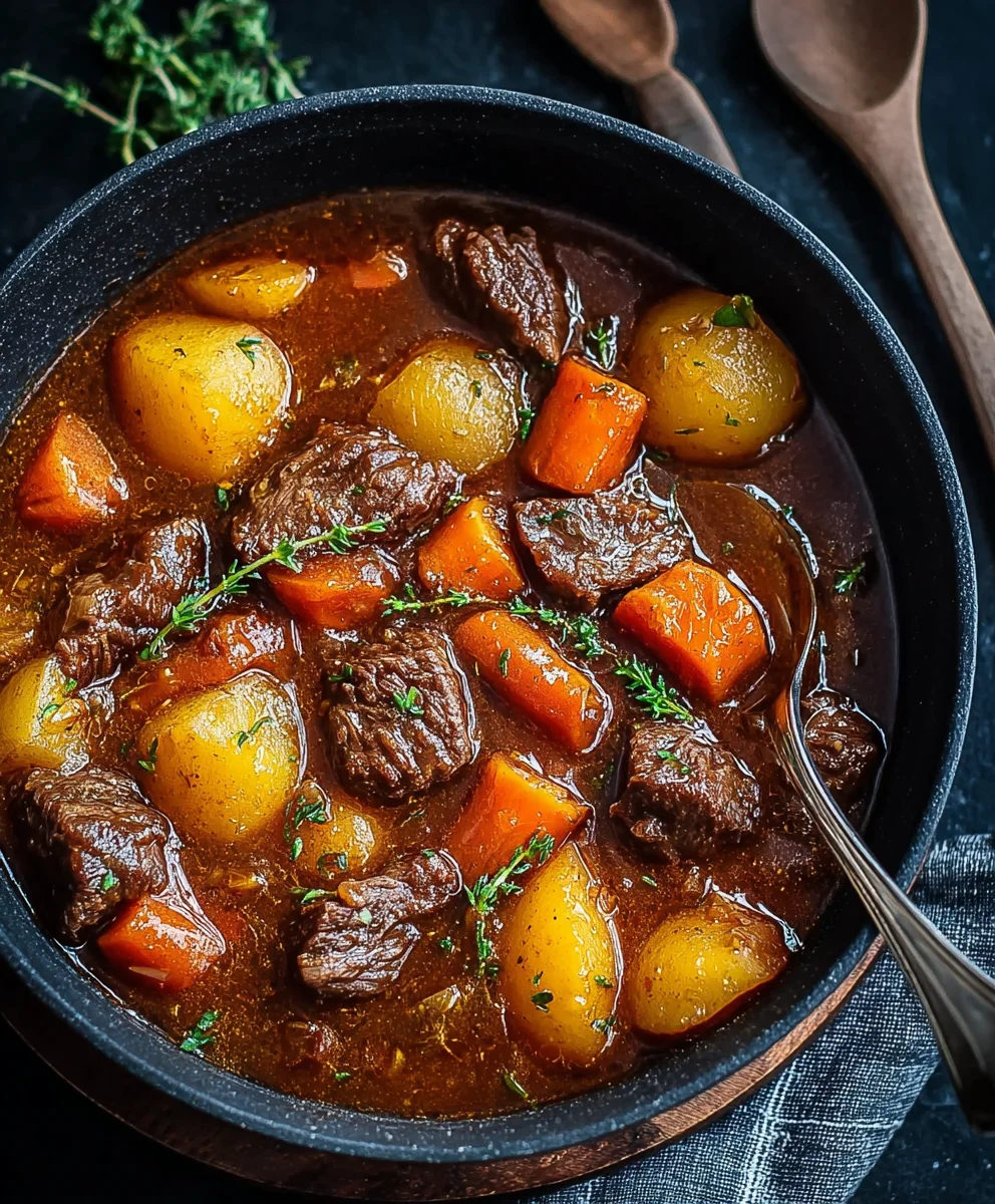 Easy Homemade Beef Stew - Hearty & Flavorful Recipe