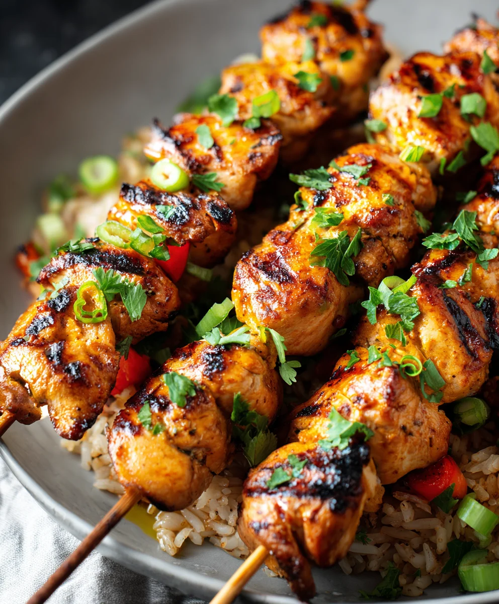 Easy Chicken Skewers for Delicious Weeknight Meals