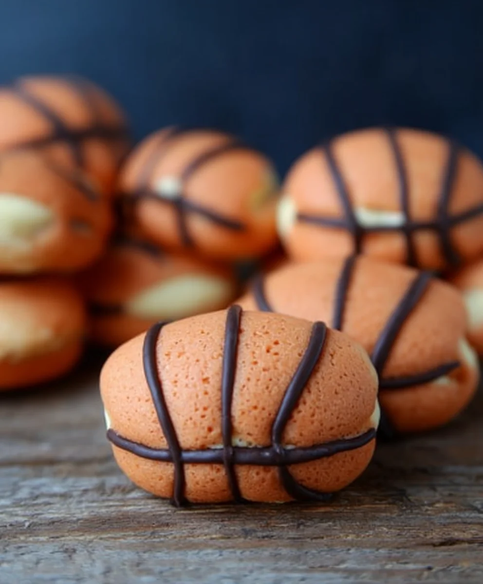Slam Dunk Basketball Cookies - Easy March Madness Recipe