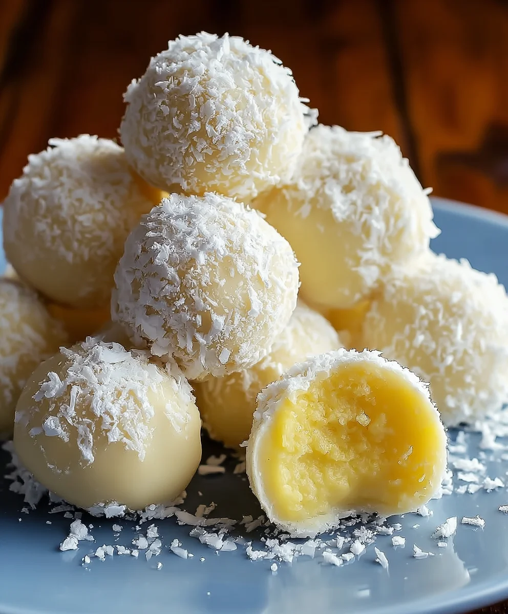 Zesty Lemon Truffles Easy-To-Make Dessert Recipe