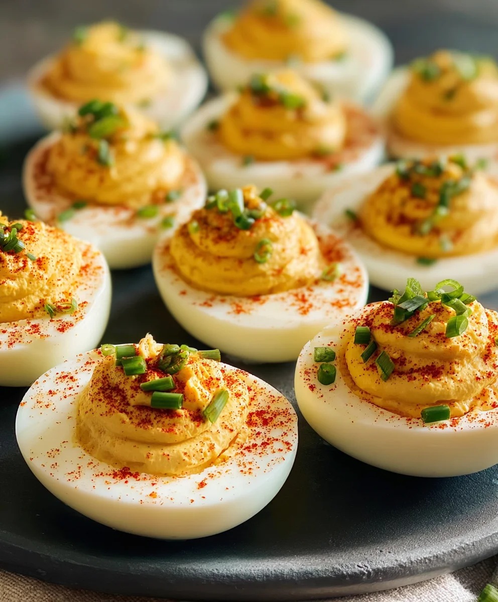 Easy Deviled Eggs Recipe - Classic Party Appetizer