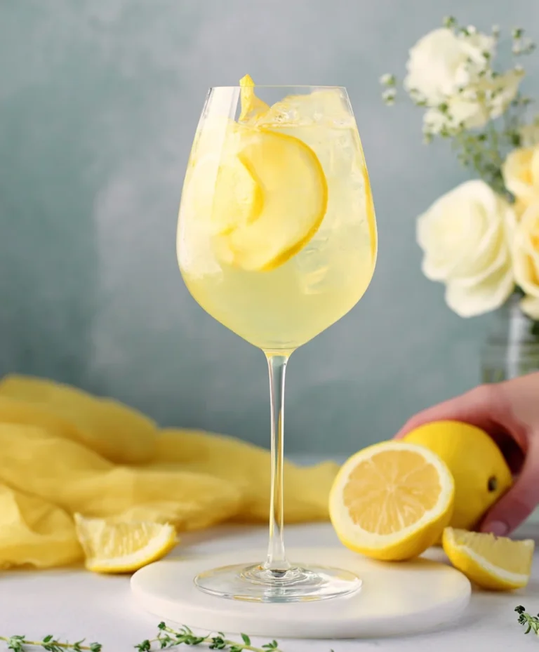 Non-Non-Non-Alcoholic Alternativeic Limoncello Spritz – Refreshing Mocktail