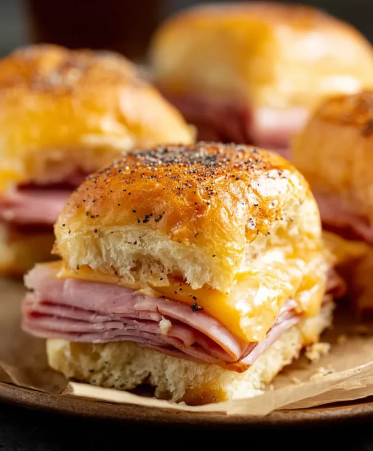 Beef Beef Ham Cheese Sliders – Ultimate Party Appetizer