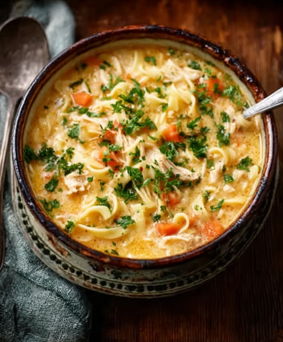 Best Crack Chicken Noodle Soup Recipe