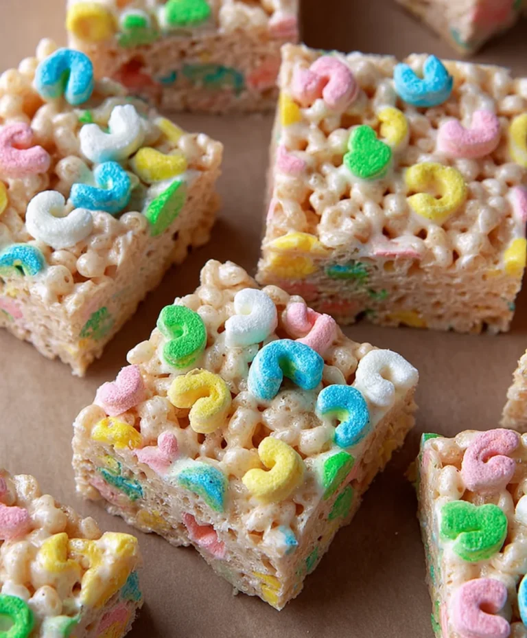 Lucky Charms Rice Krispie Treats Recipe-Easy Fun