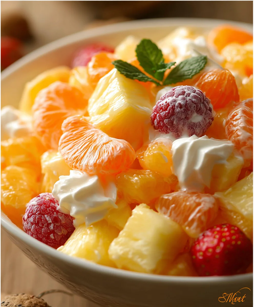 Hawaiian Fruit Salad- Tropical Fresh Taste