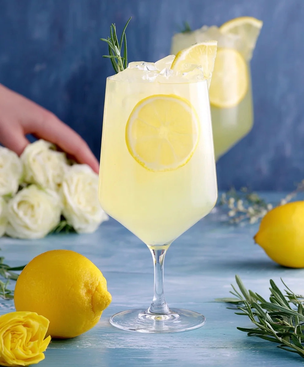 Non-Non-Non-Alcoholic Alternativeic Limoncello Spritz - Refreshing Mocktail