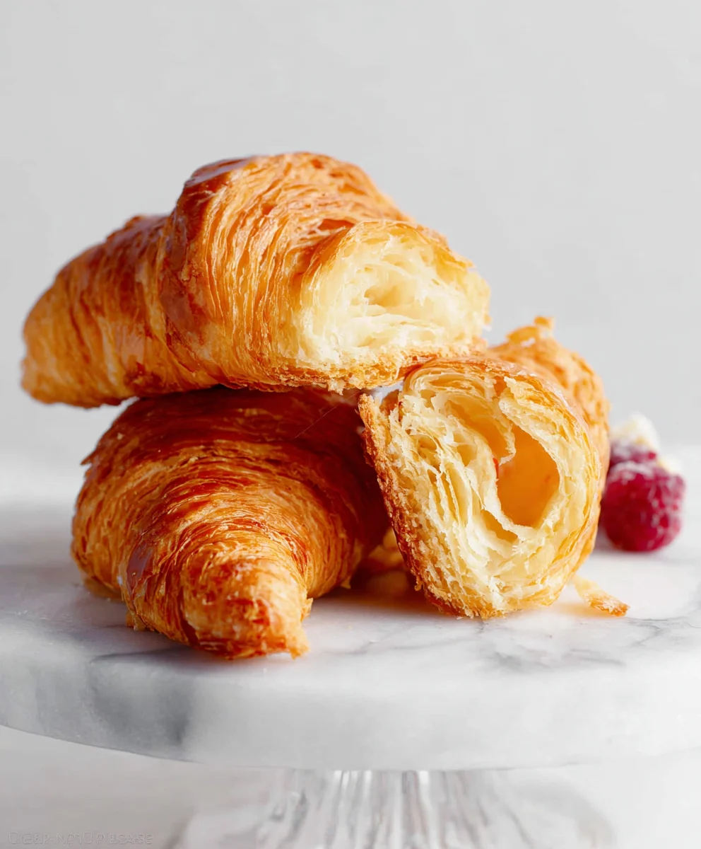 Flaky Homemade Croissants- Easy Recipe to Bake Them