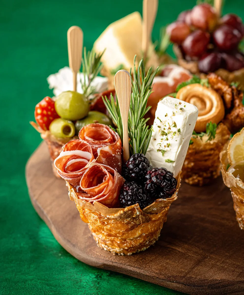 Easy Charcuterie Cups - Quick & Delicious Party Bites