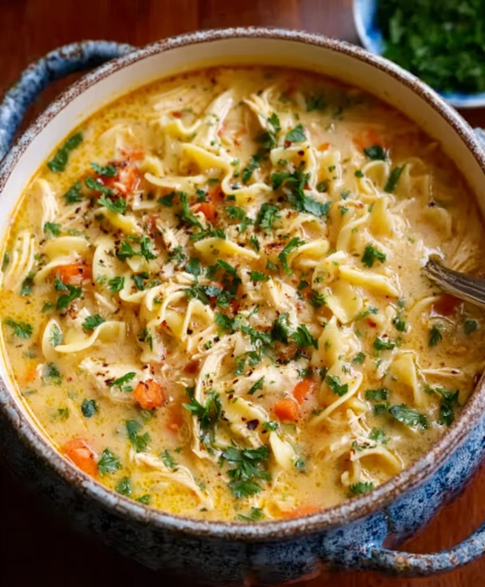 Best Crack Chicken Noodle Soup Recipe