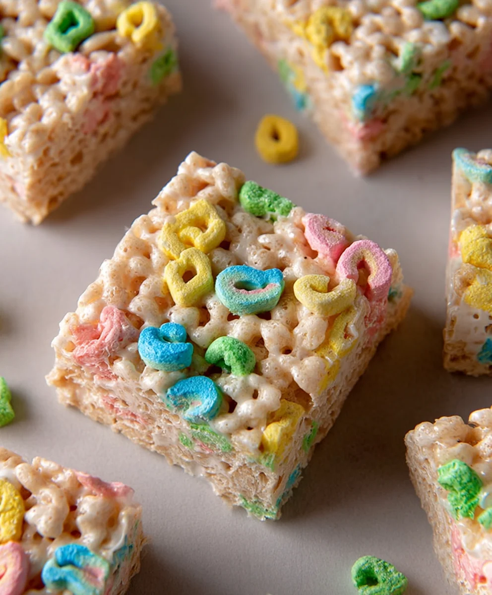 Lucky Charms Rice Krispie Treats Recipe-Easy Fun