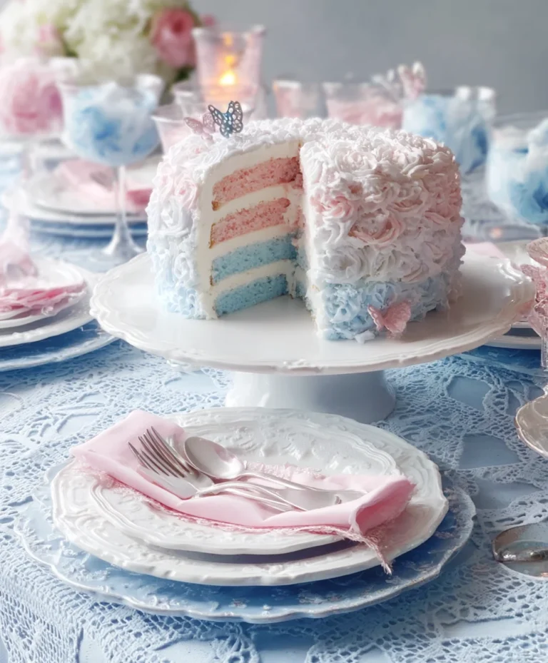 Dreamy Coquette Party Treats- Pink Blue Delights