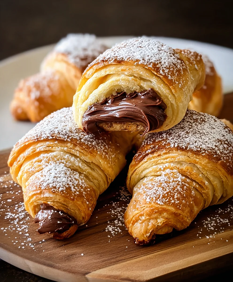 Easy Nutella Crescent Rolls - Delicious Quick Treat