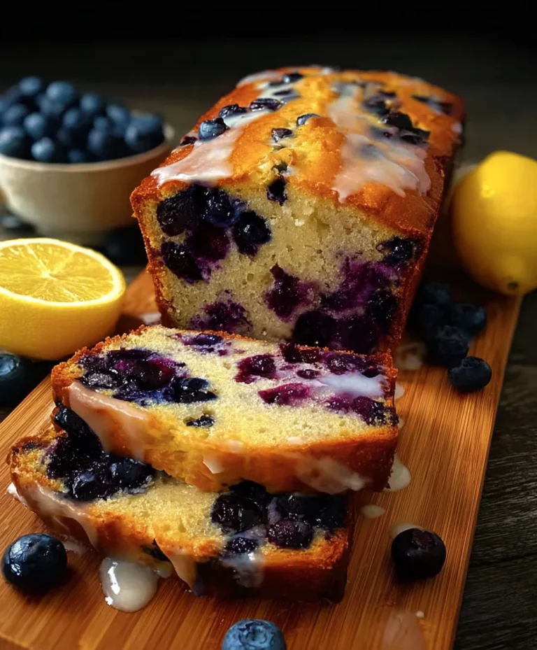 Easy Lemon Blueberry Loaf – A Sweet Citrus Treat