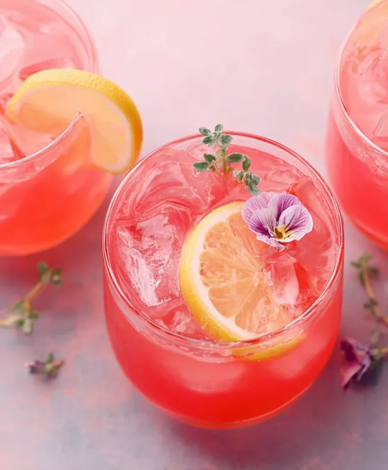 Refreshing Pink Lemonade Mocktail – Easy Recipe