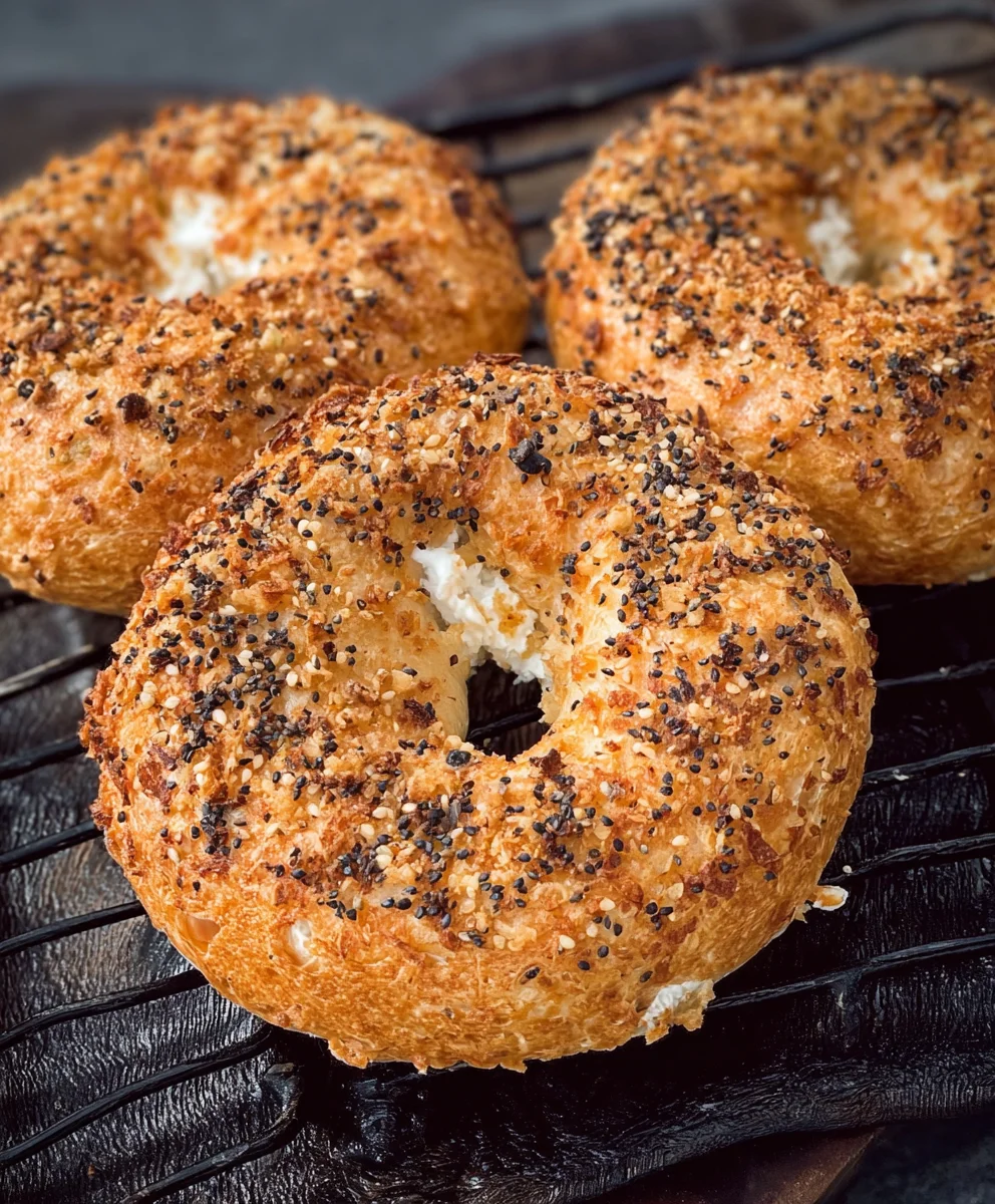 Protein Bagels with Cottage Cheese - Easy Recipe