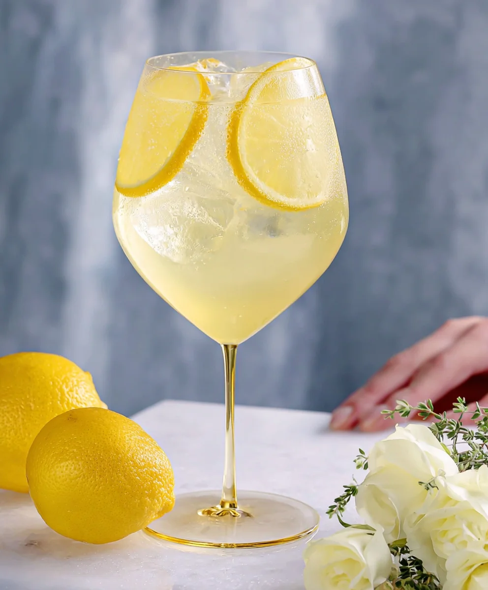 Easy Limoncello Spritz - Refreshing Non-Non-Non-Alcoholic Alternativeic Drink