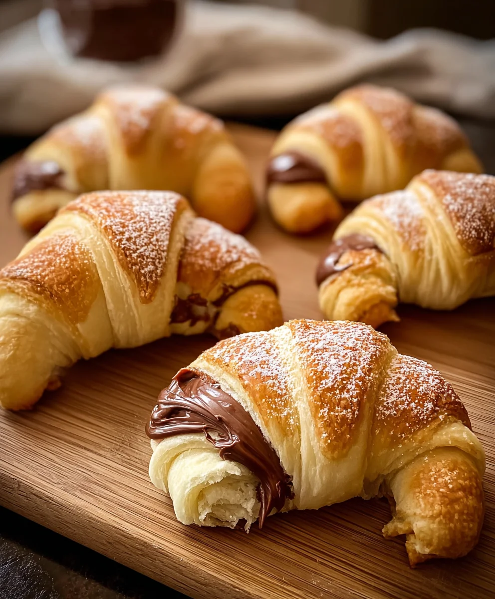 Easy Nutella Crescent Rolls - Delicious Quick Treat