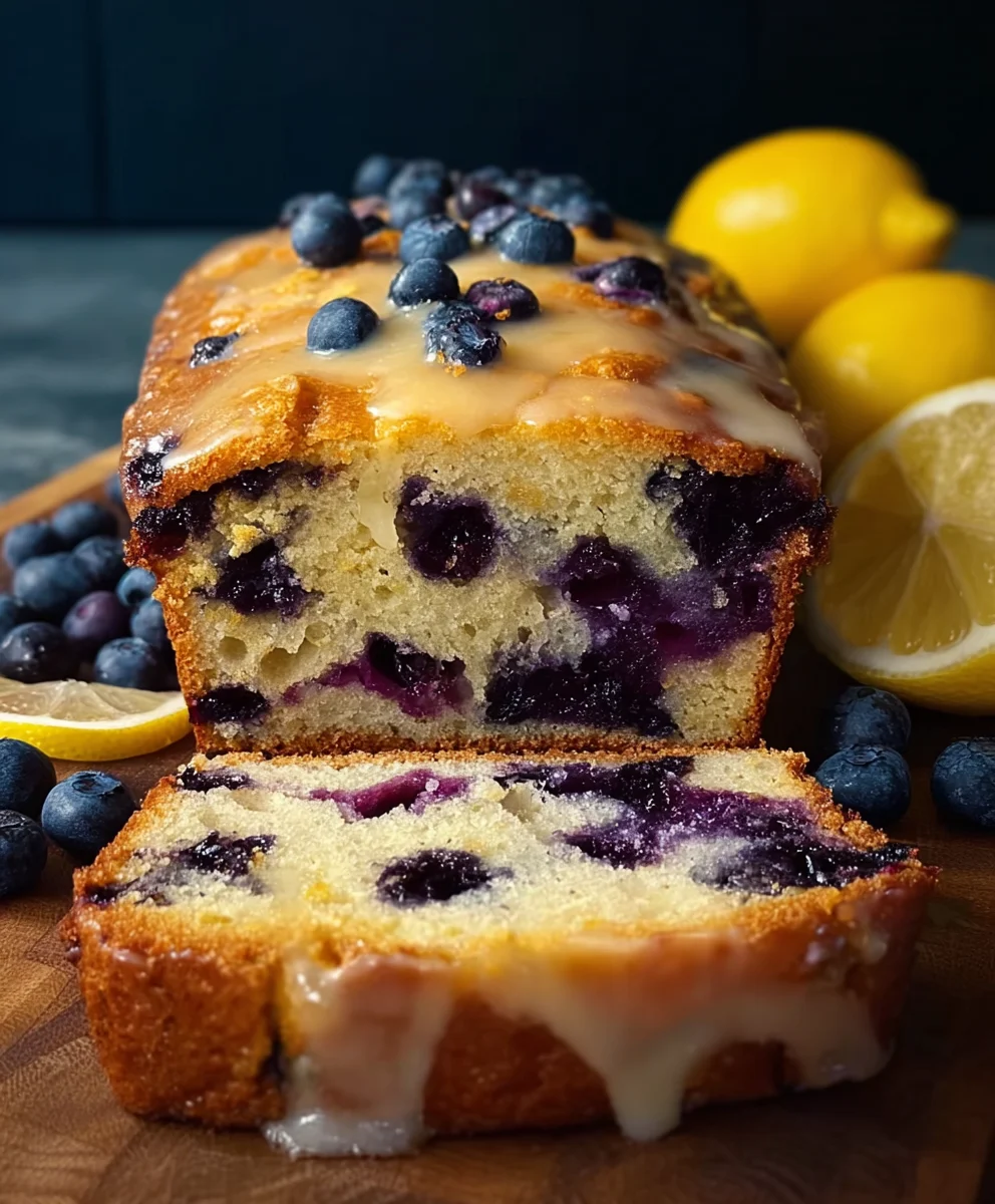 Easy Lemon Blueberry Loaf - A Sweet Citrus Treat
