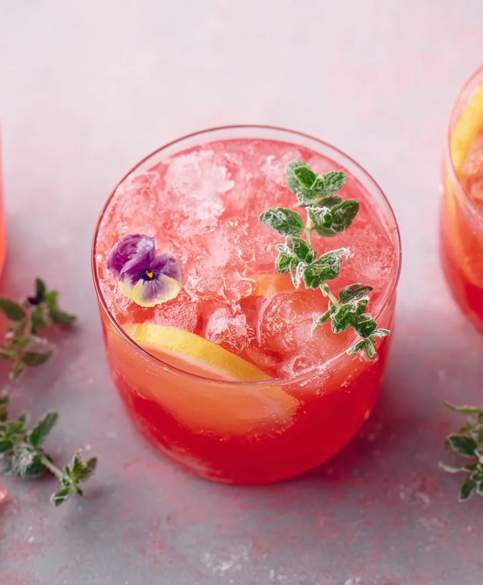 Refreshing Pink Lemonade Mocktail - Easy Recipe