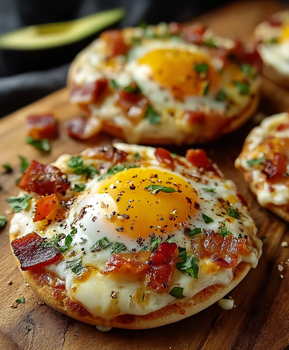 Easy English Muffin Breakfast Pizza Recipe