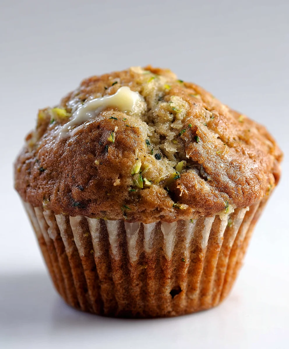 Easy Banana Zucchini Muffins-Healthy Sweet Treat