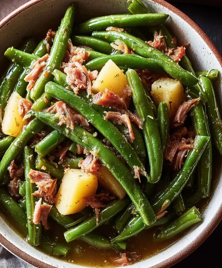 Easy Southern Green Beans Recipe – Best Flavor
