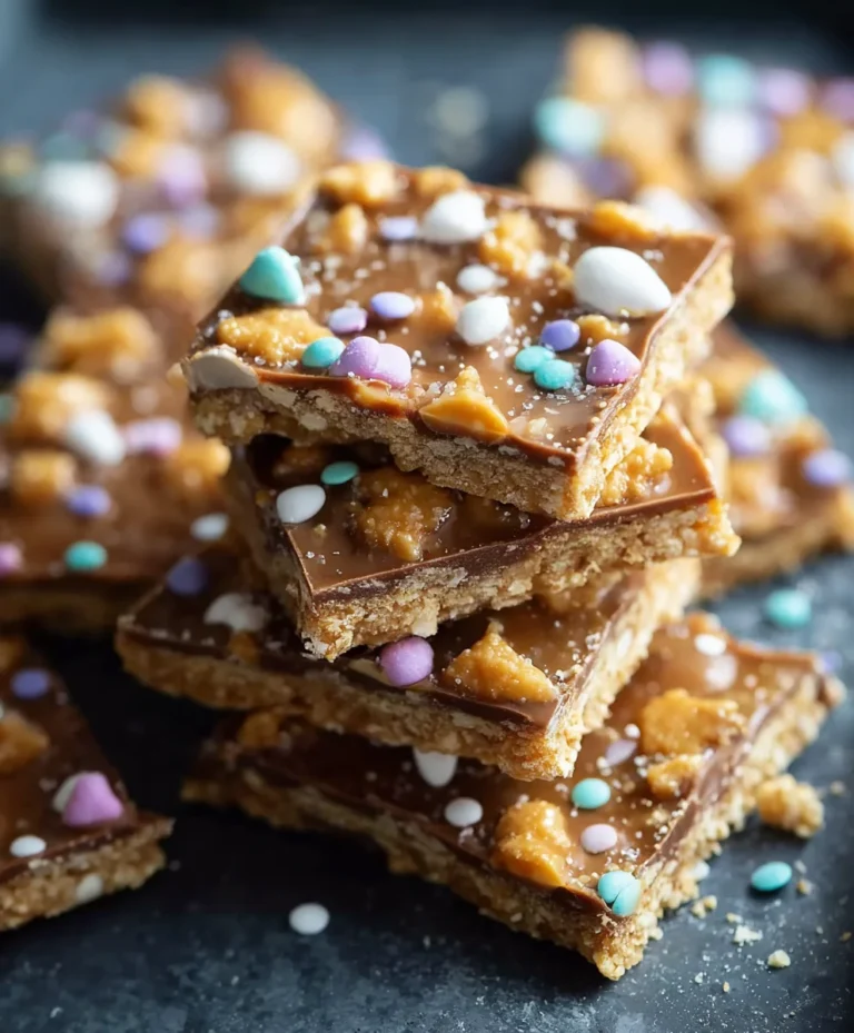 Easy Easter Toffee Recipe-Sweet Homemade Treat