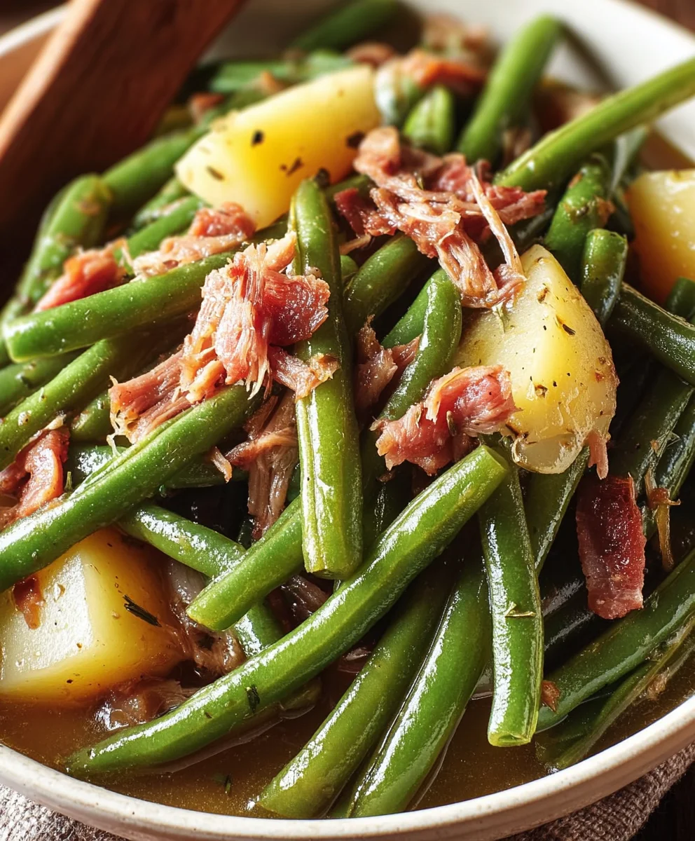 Easy Southern Green Beans Recipe - Best Flavor