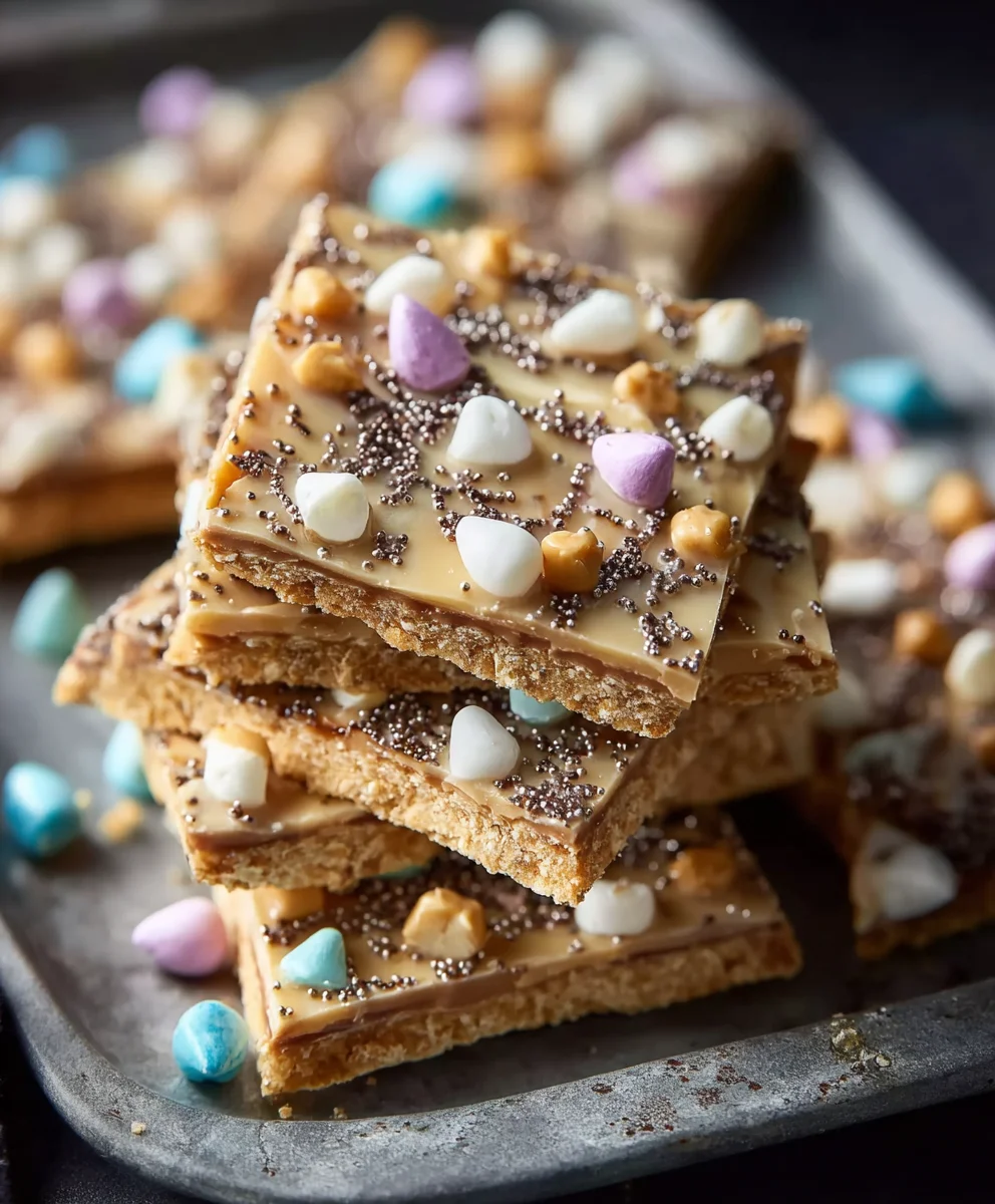 Easy Easter Toffee Recipe-Sweet Homemade Treat