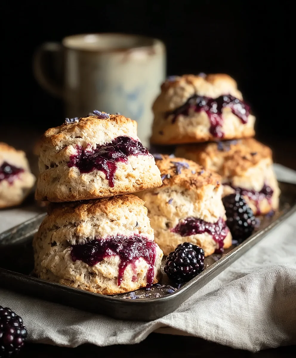 Blackberry Lavender Scones- Delicious & Easy Recipe