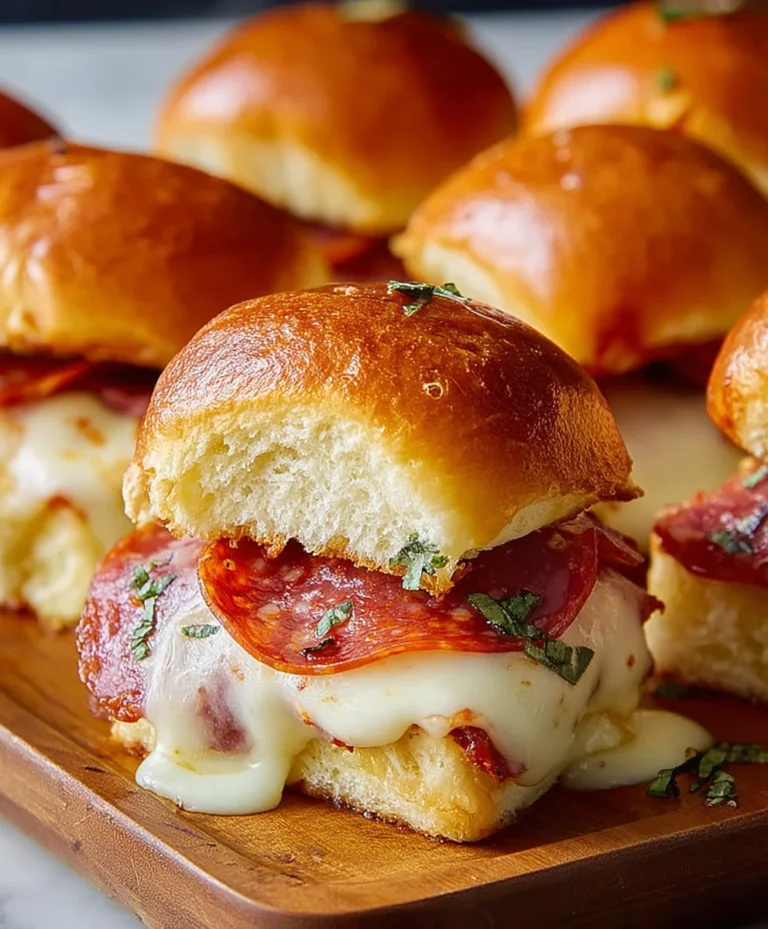 Easy Beef Pizza Sliders – Quick Appetizer Recipe