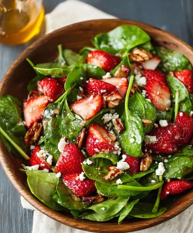 Spinach Strawberry Salad