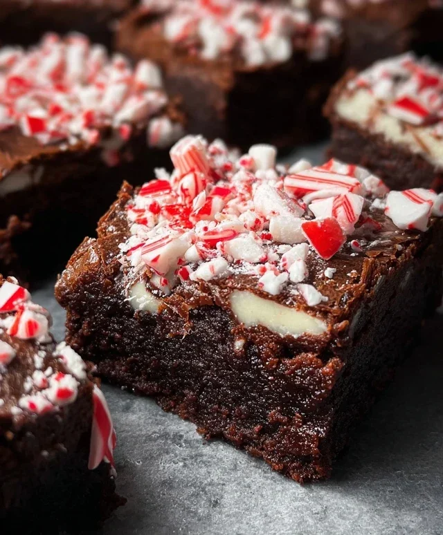 Peppermint Brownies