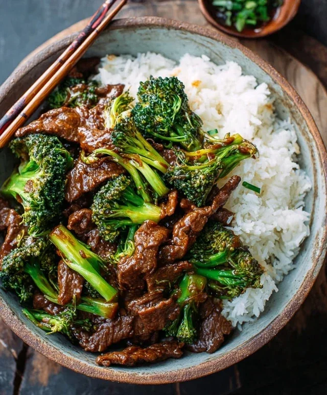 Chinese Beef and Broccoli (牛肉炒西兰花)